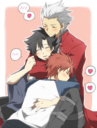 提问求助大家有没有红a切嗣的父子图