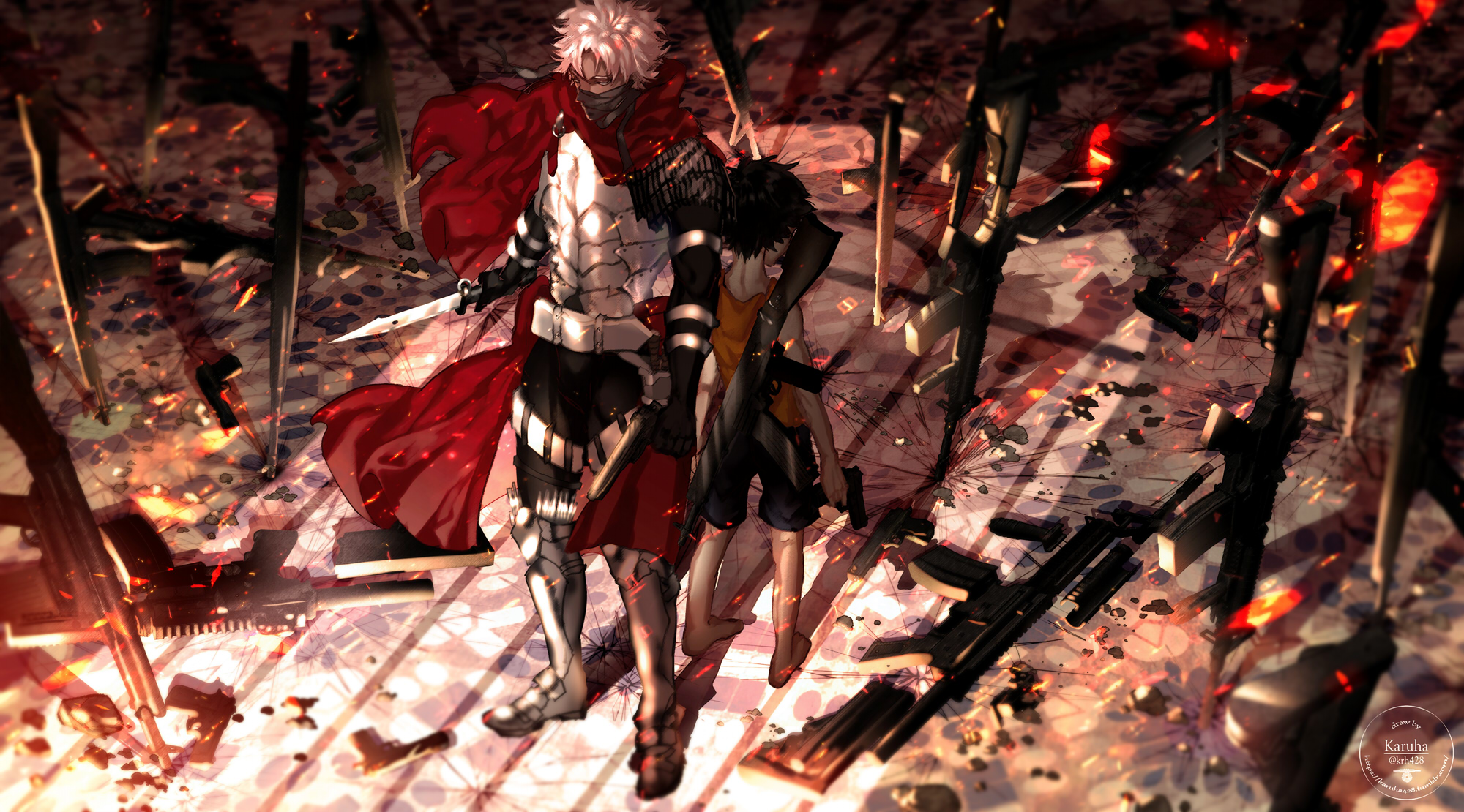 [提问求助]大家有没有红a切嗣的父子图 , fate/grand order论坛 [f540