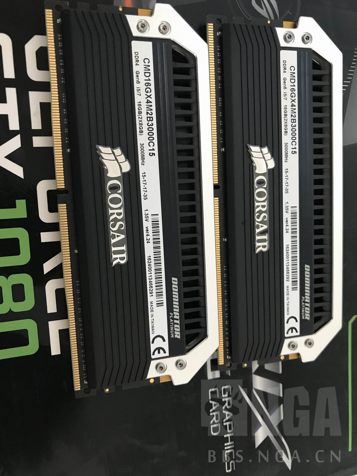 电脑硬件幻光戟c1632008g4海盗船c16320084华硕玩家国度m8h