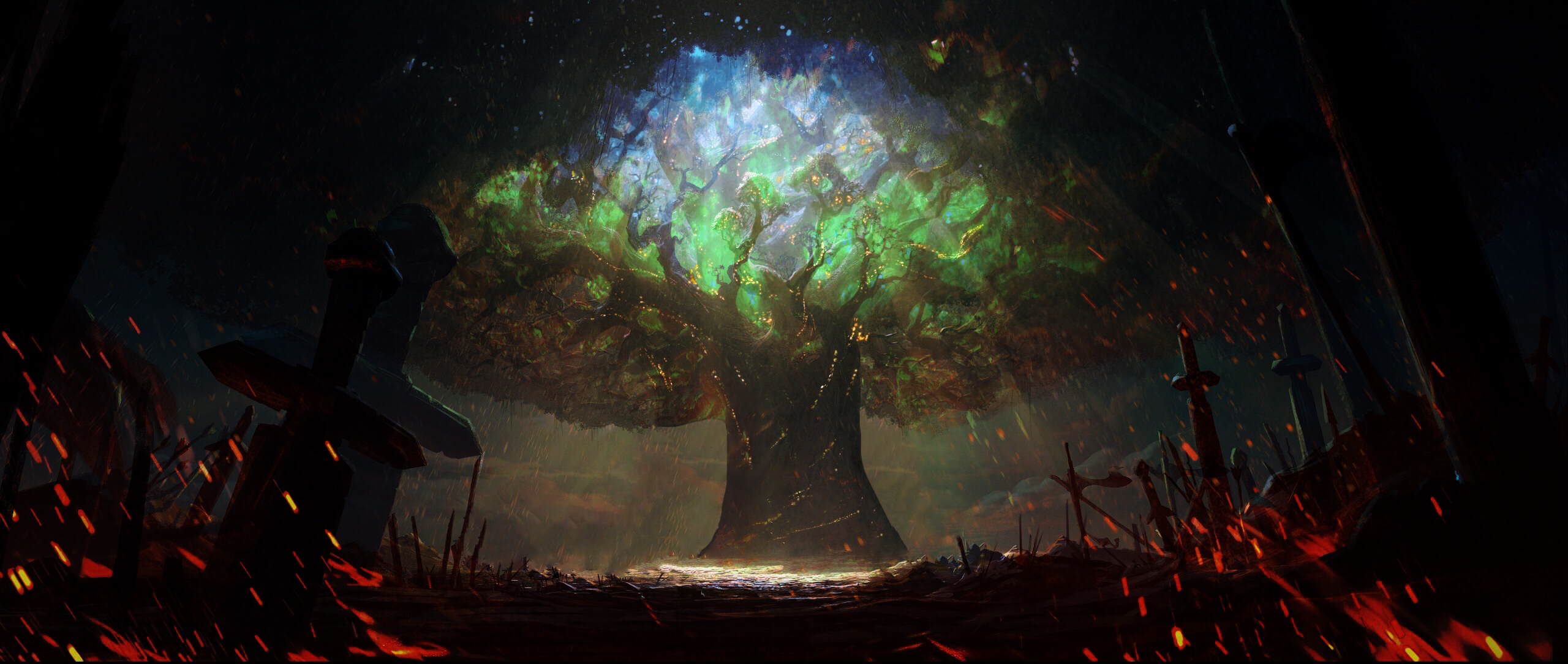 [我就是来发点图] [魔兽8_0] 超低p图水平 如果泰达希尔只是场梦