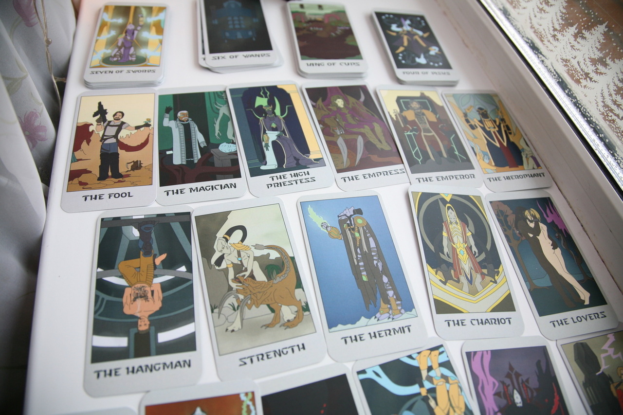 转载爱好者自制starcraft版本塔罗牌