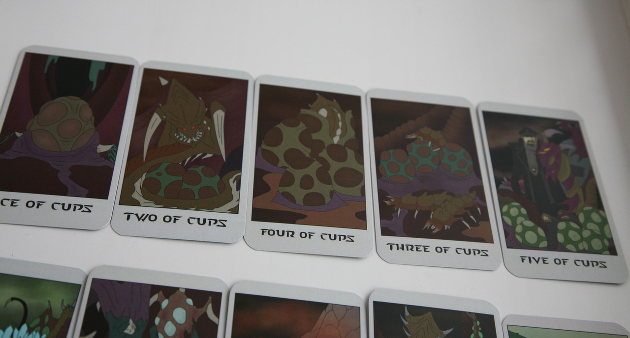 转载爱好者自制starcraft版本塔罗牌