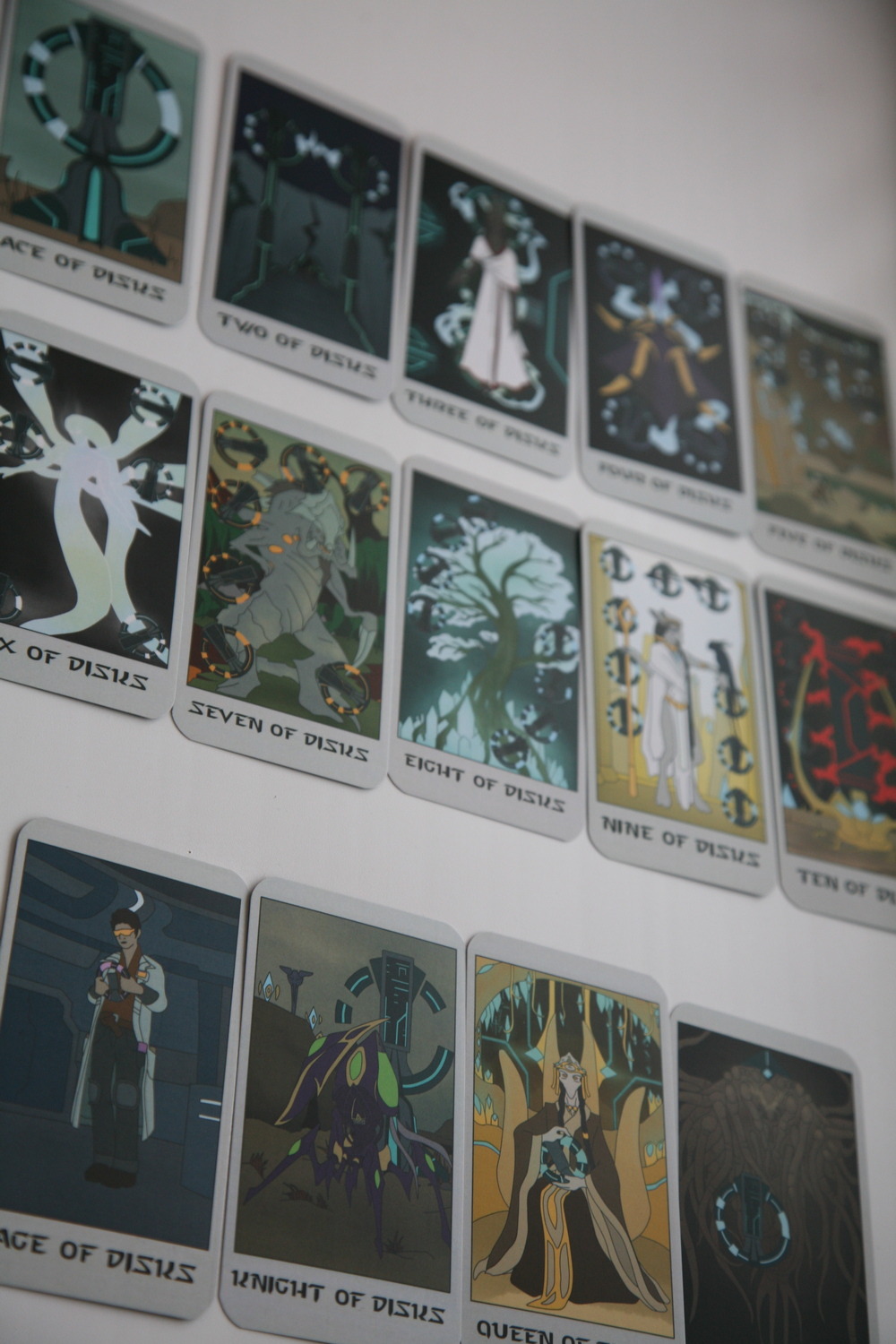 转载爱好者自制starcraft版本塔罗牌