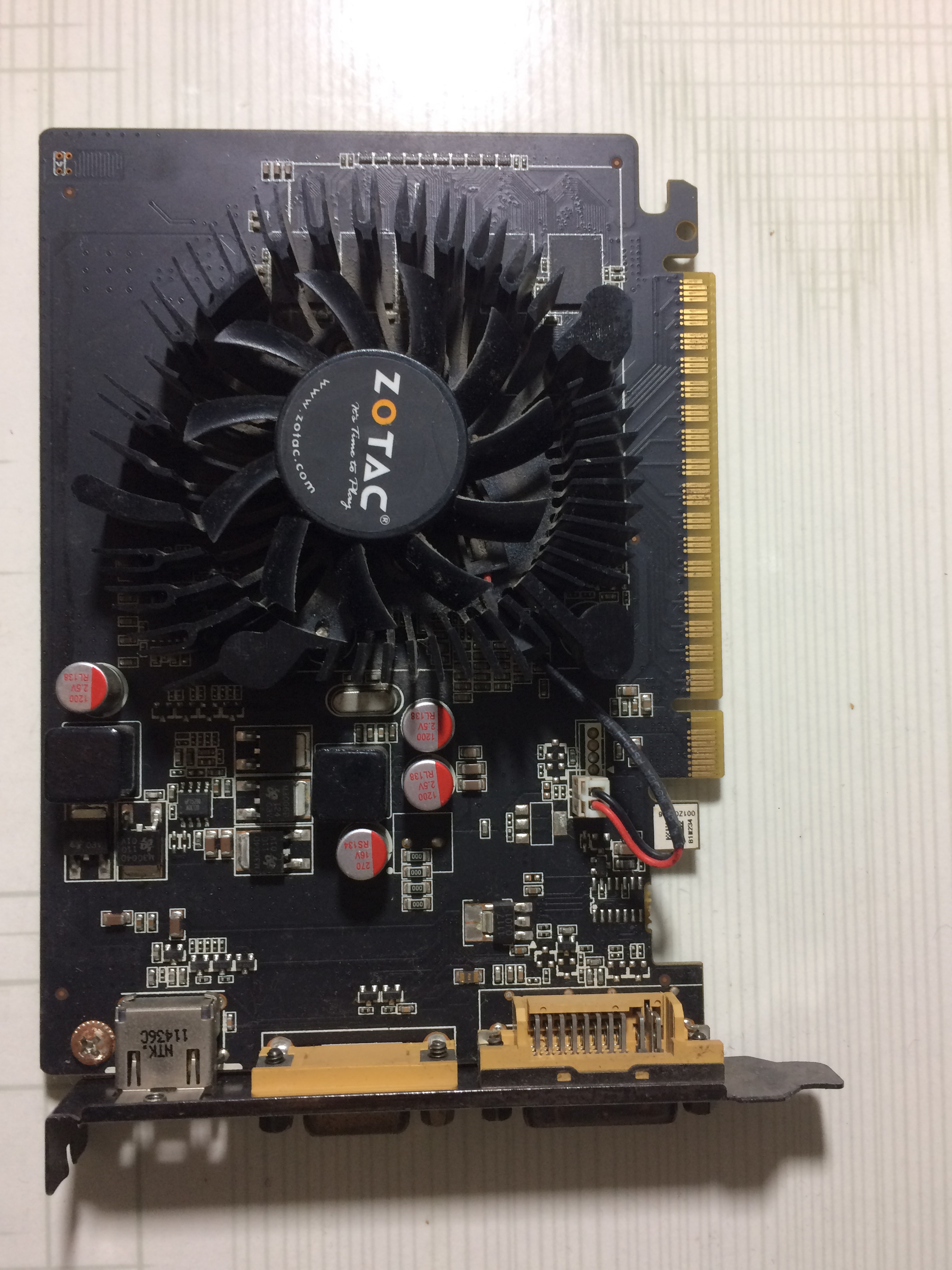 [电脑硬件]出闲置自用显卡一张,索泰gt430