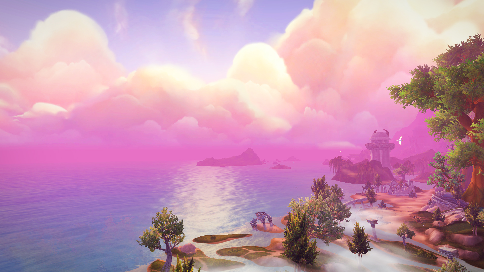 [心情文字] 艾泽拉斯,一个人看的风景.