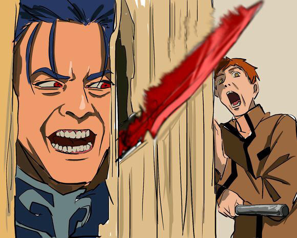 艺术审美e精神污染c求问大家有没有那种闪灵梗的恶搞图