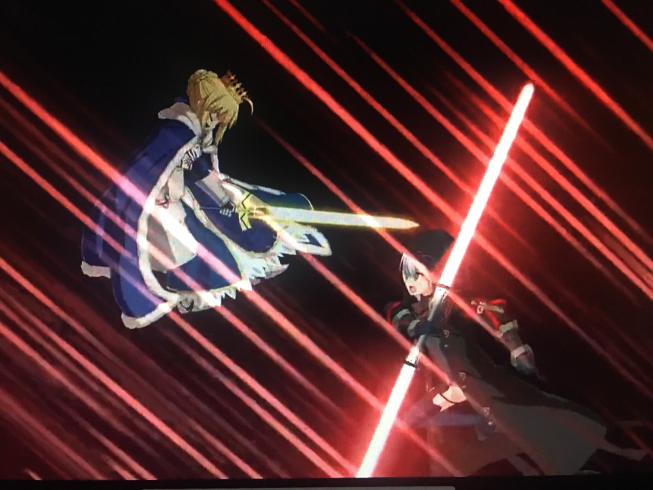 提问求助b呆宝具动画光剑粗细问题