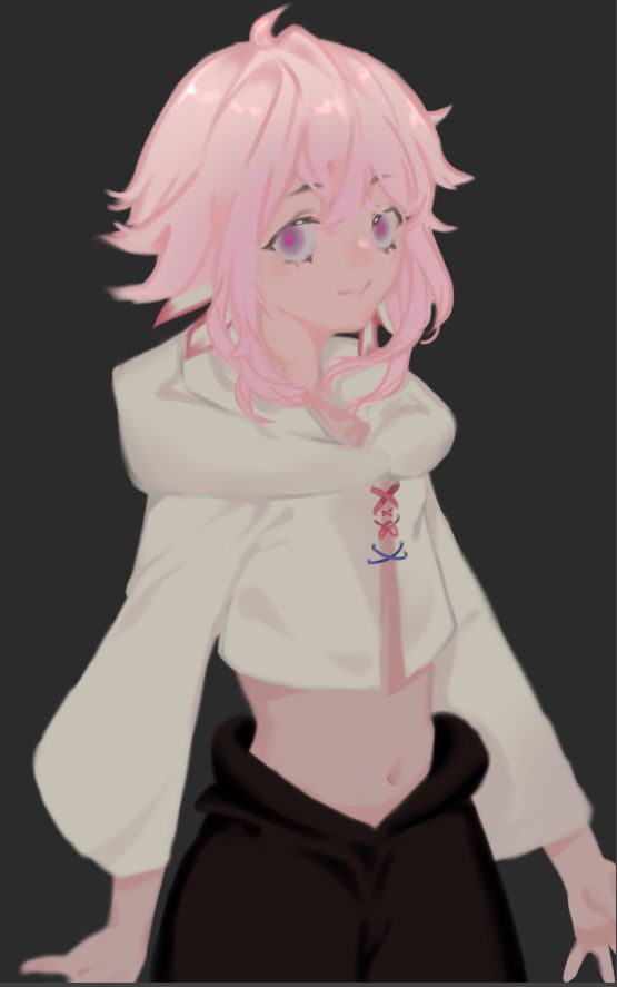 [流量预警][艺术审美e-]如何画一只魔法少女梅林/梅林lily