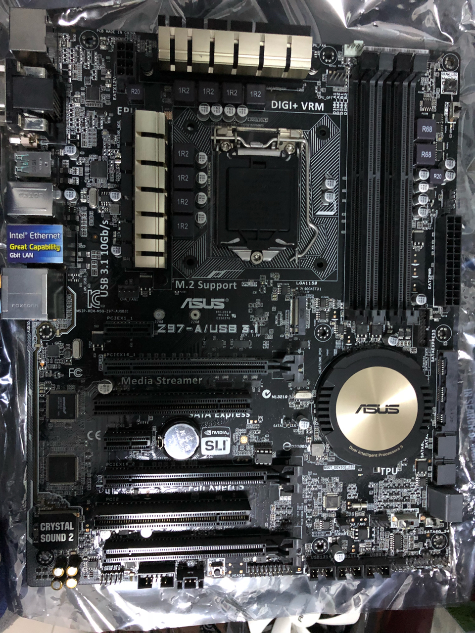 电脑硬件出华硕主板z97ausb31