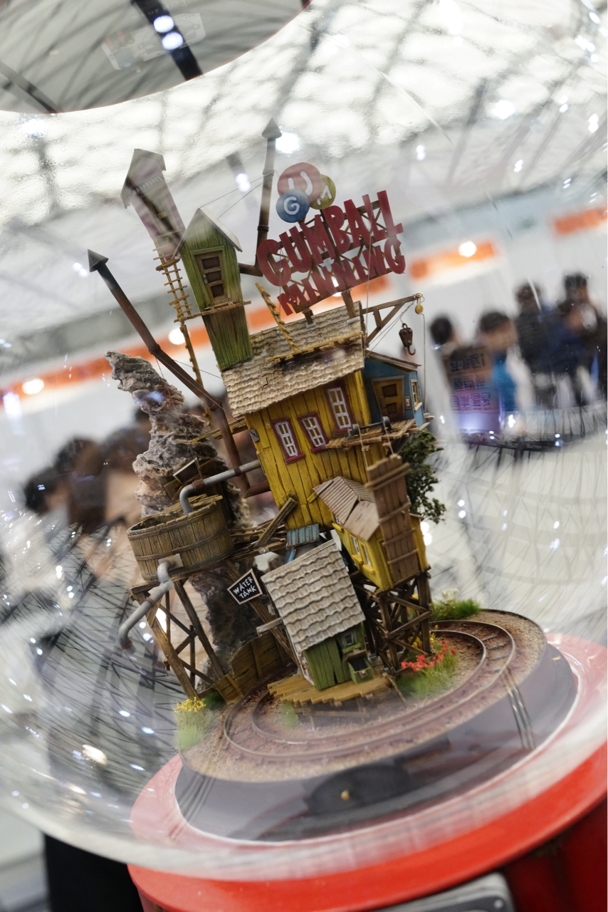 wf上海kojimaprodutions展台更新p5手办和其他展台照片