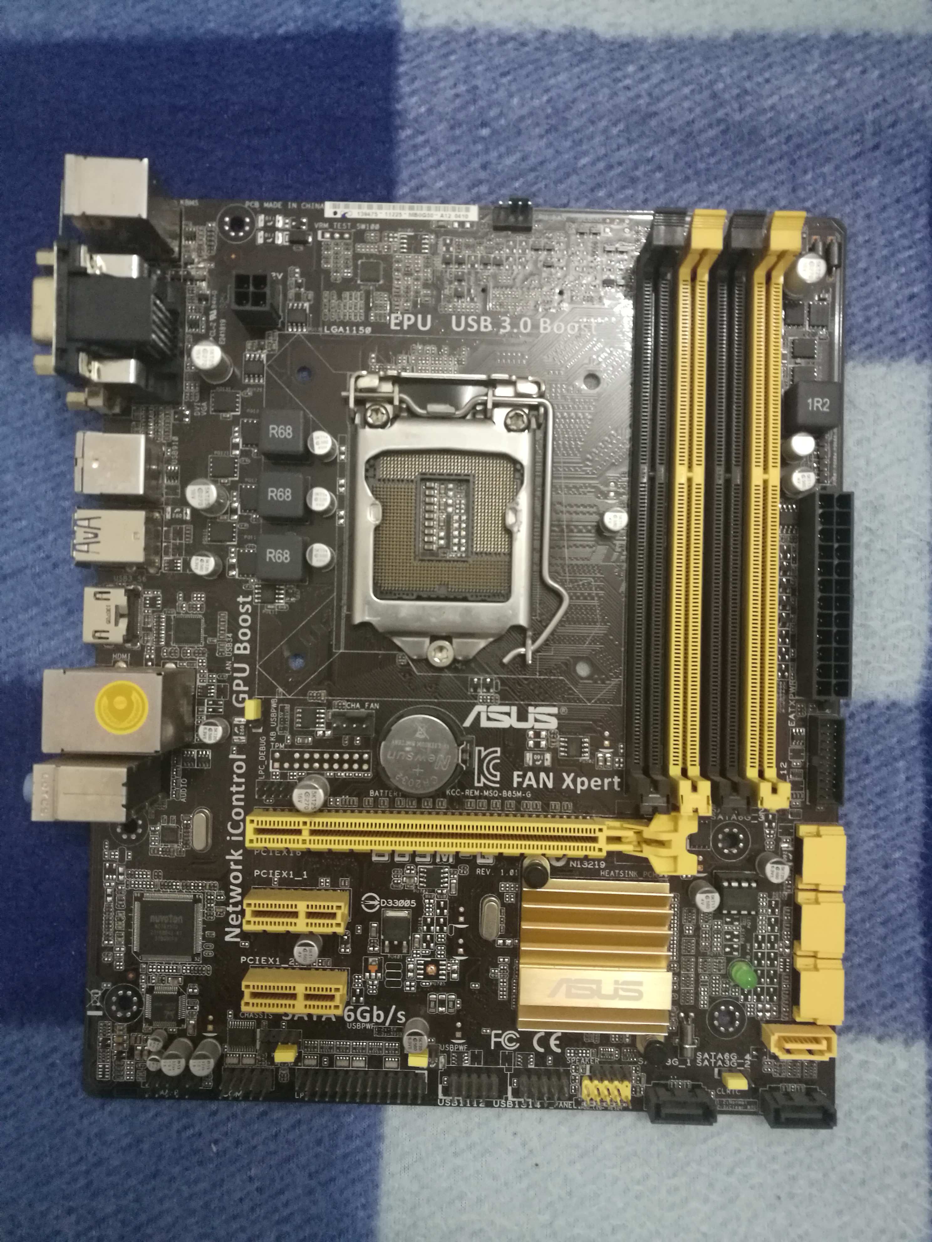 [电脑硬件]华硕b85m-g