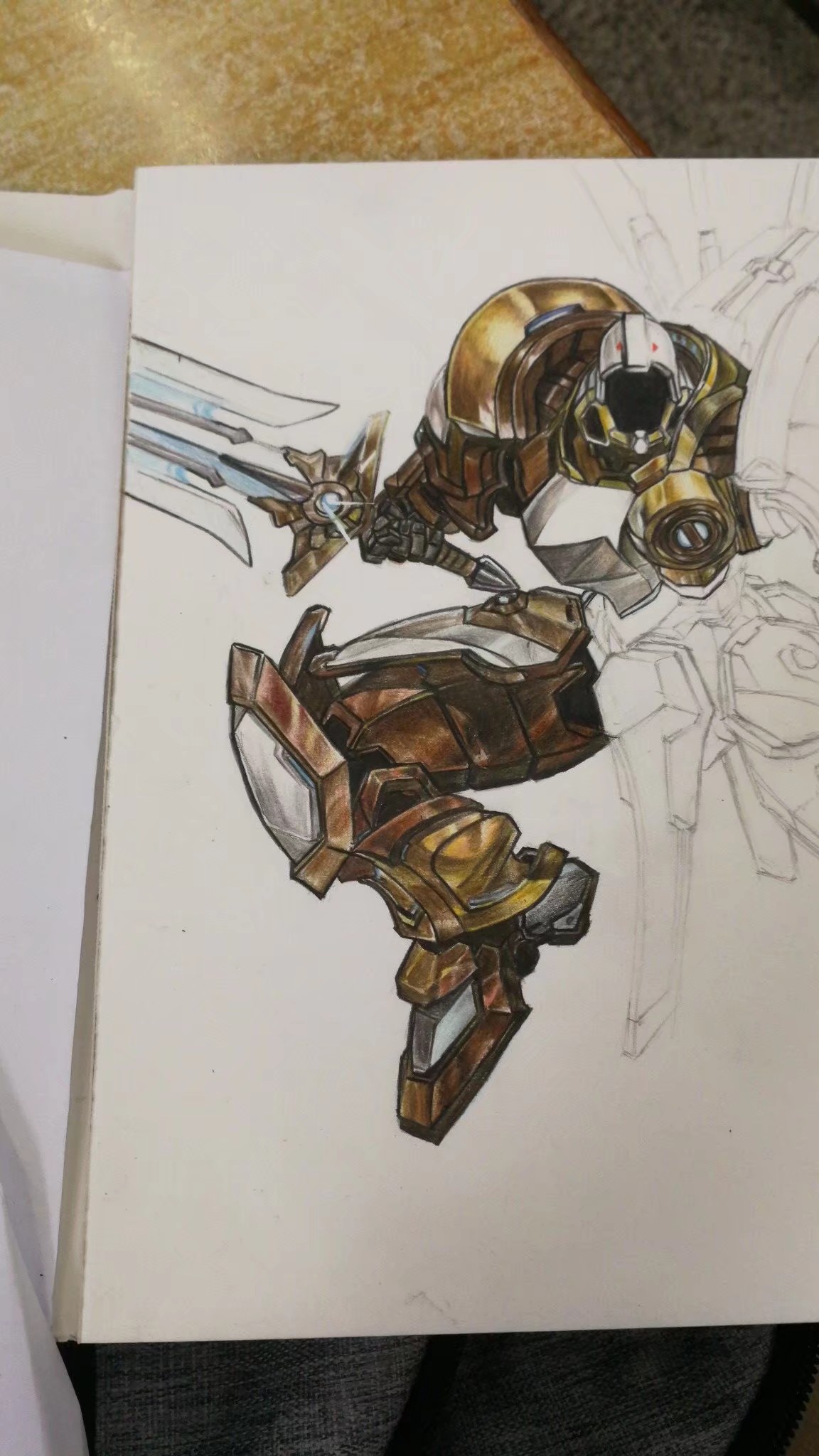 手绘机甲泰瑞尔