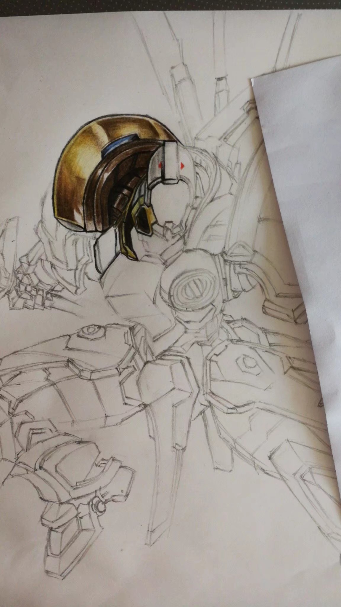 手绘机甲泰瑞尔