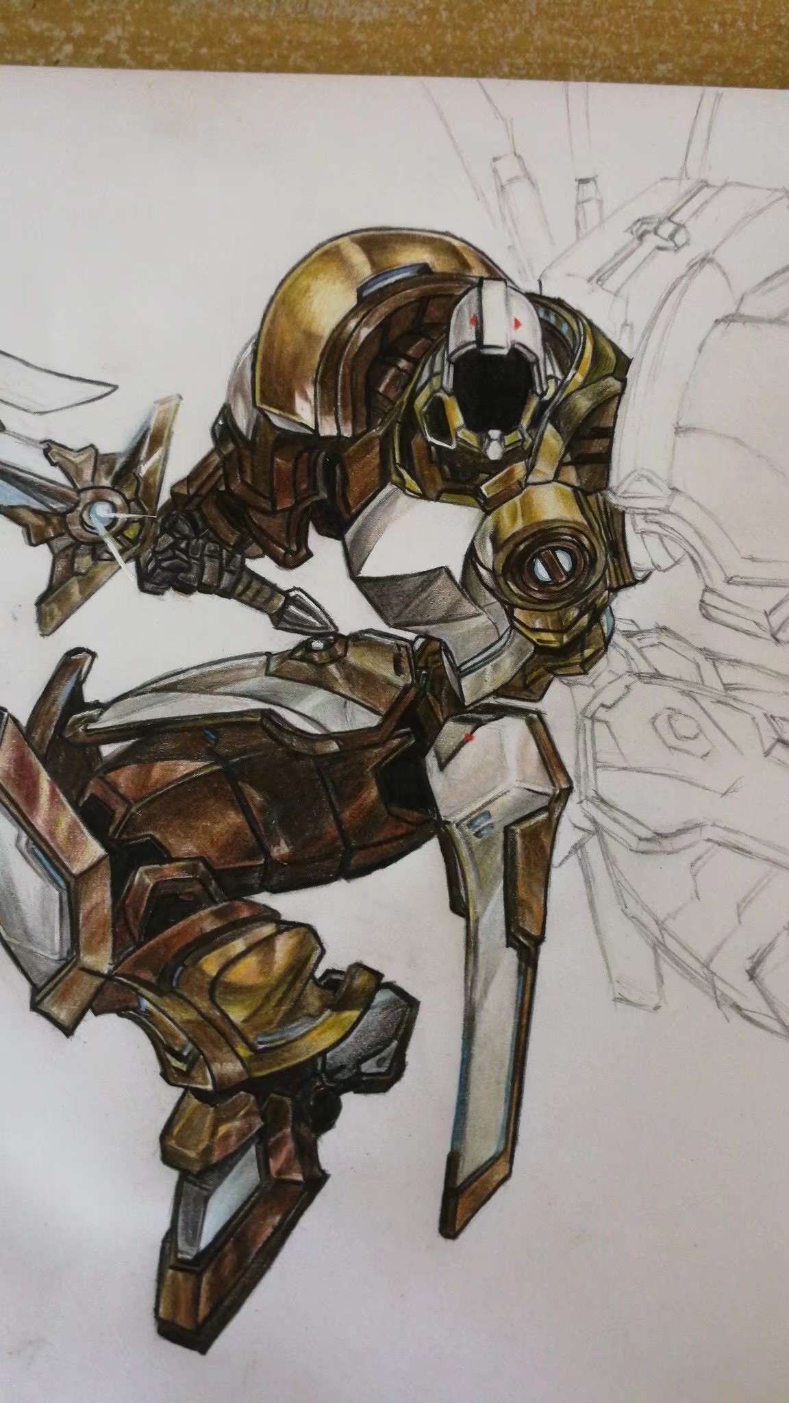 手绘机甲泰瑞尔