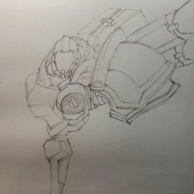 手绘机甲泰瑞尔