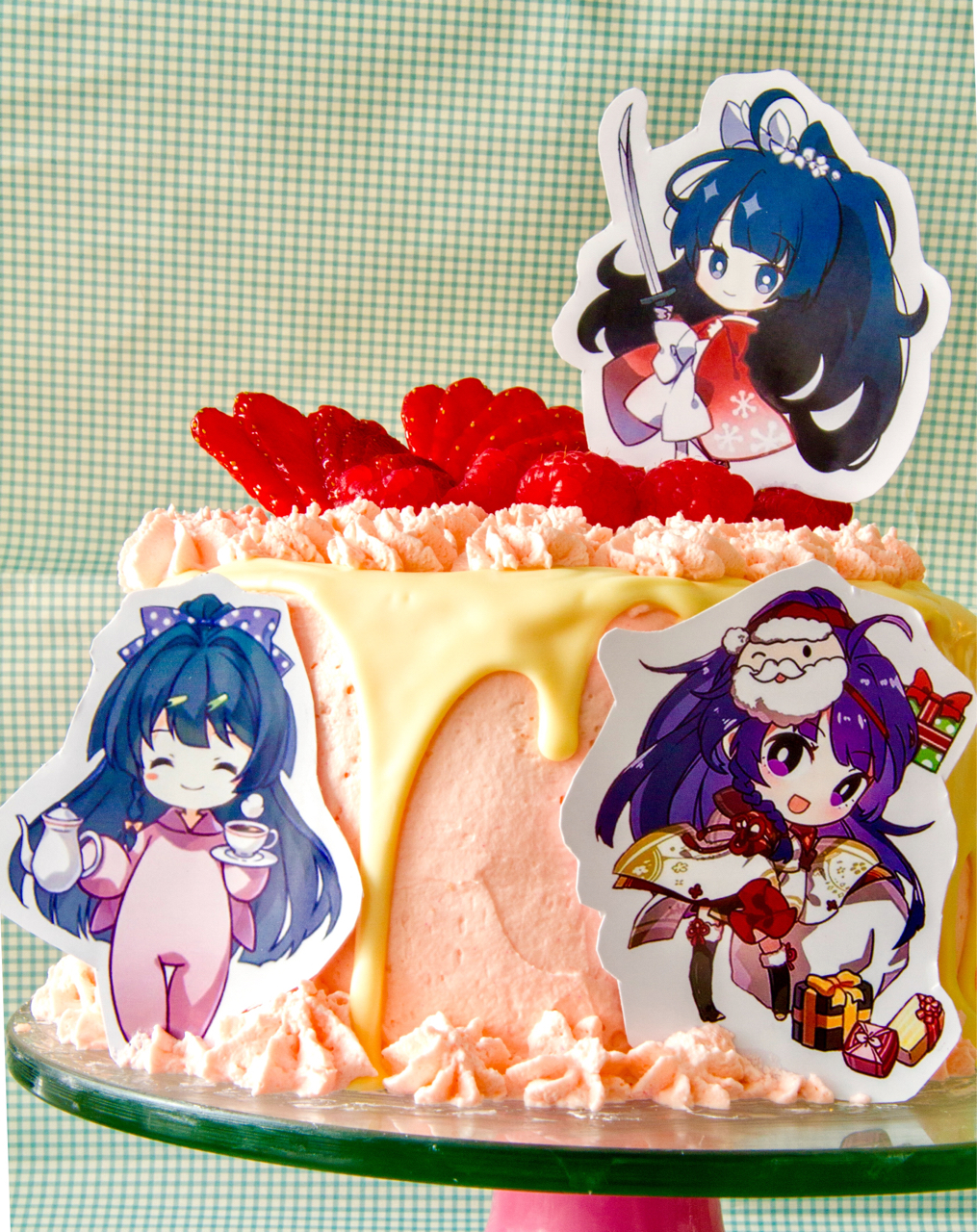 芽衣生日蛋糕图片