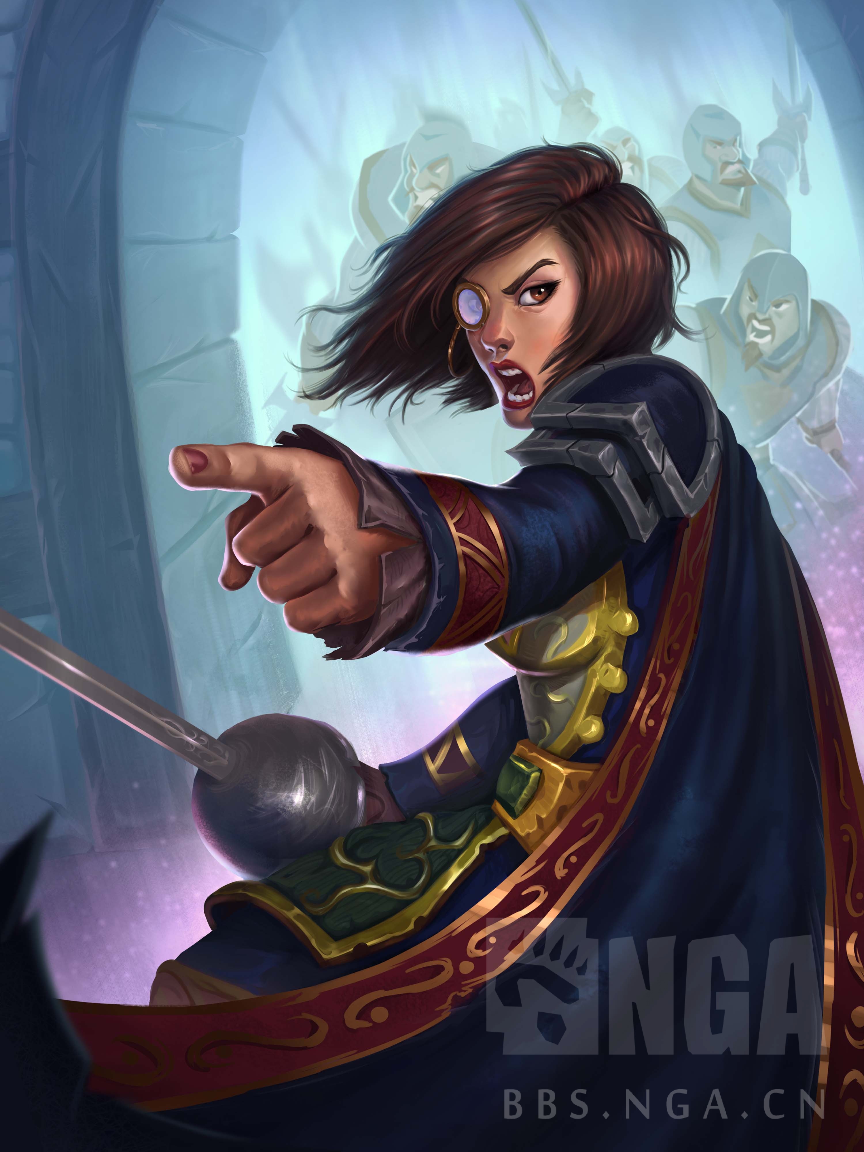 女巫森林卡牌原画分享