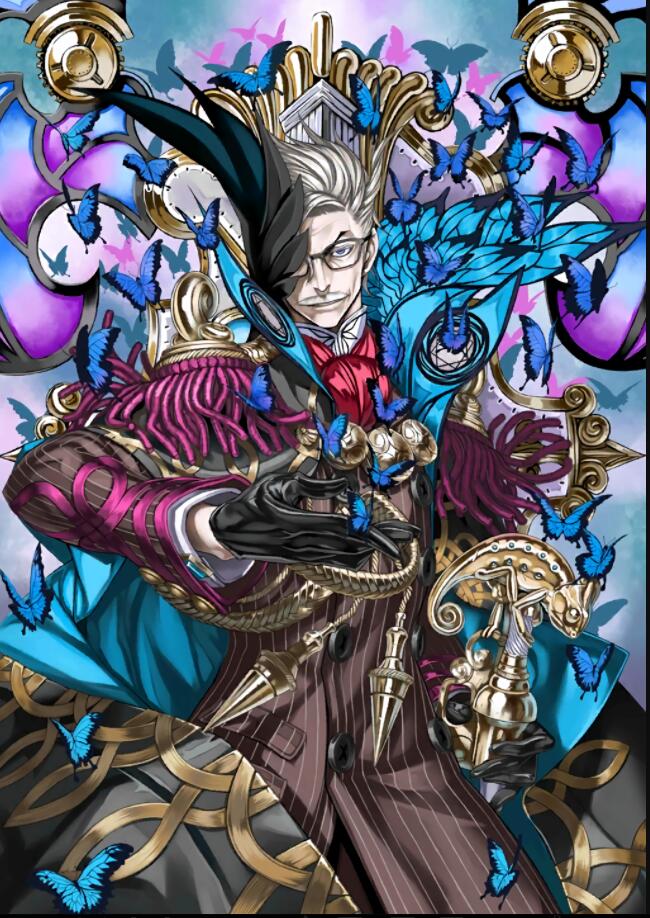 提问求助新宿的archer卡面中的蝴蝶是什么品种代表了什么