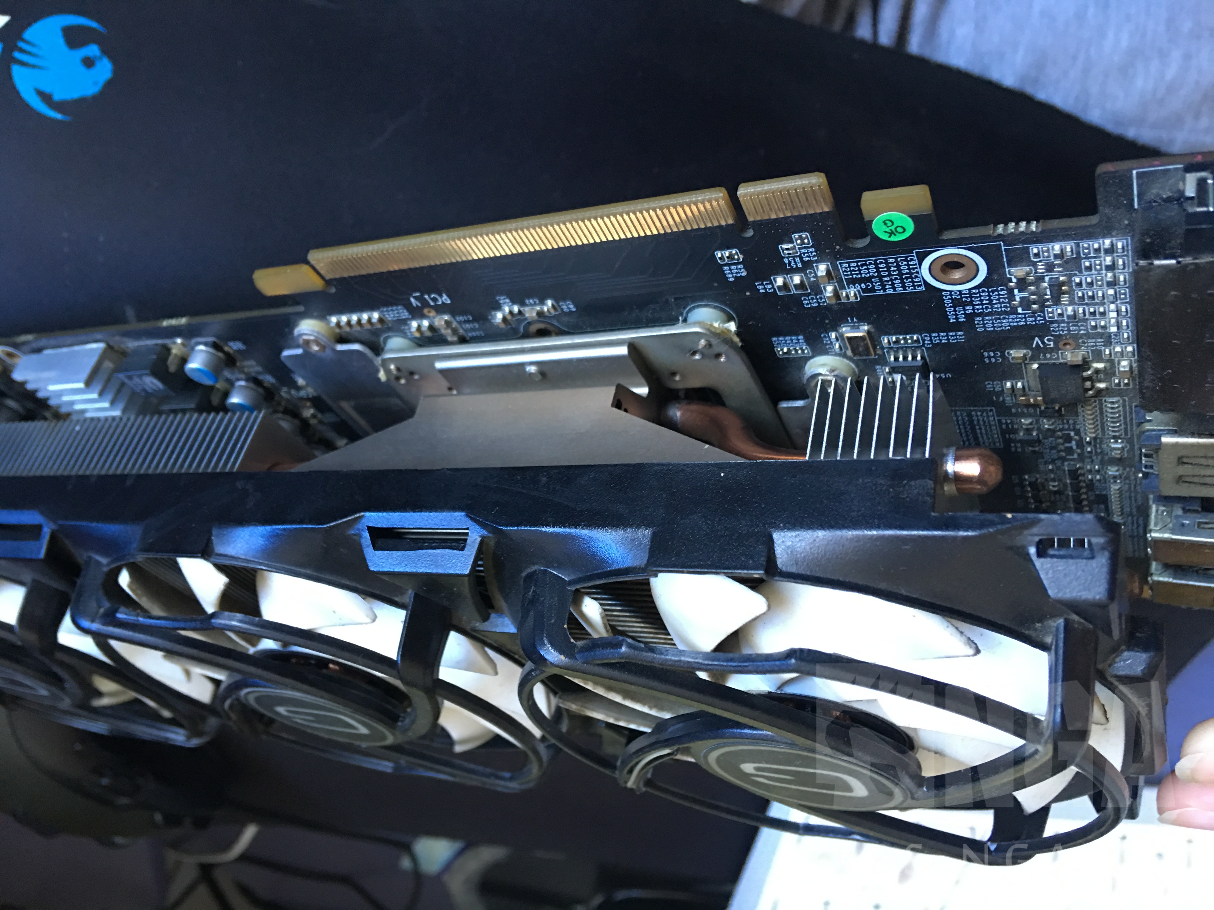 电脑硬件耕升gtx760ac三奶散热器500包邮