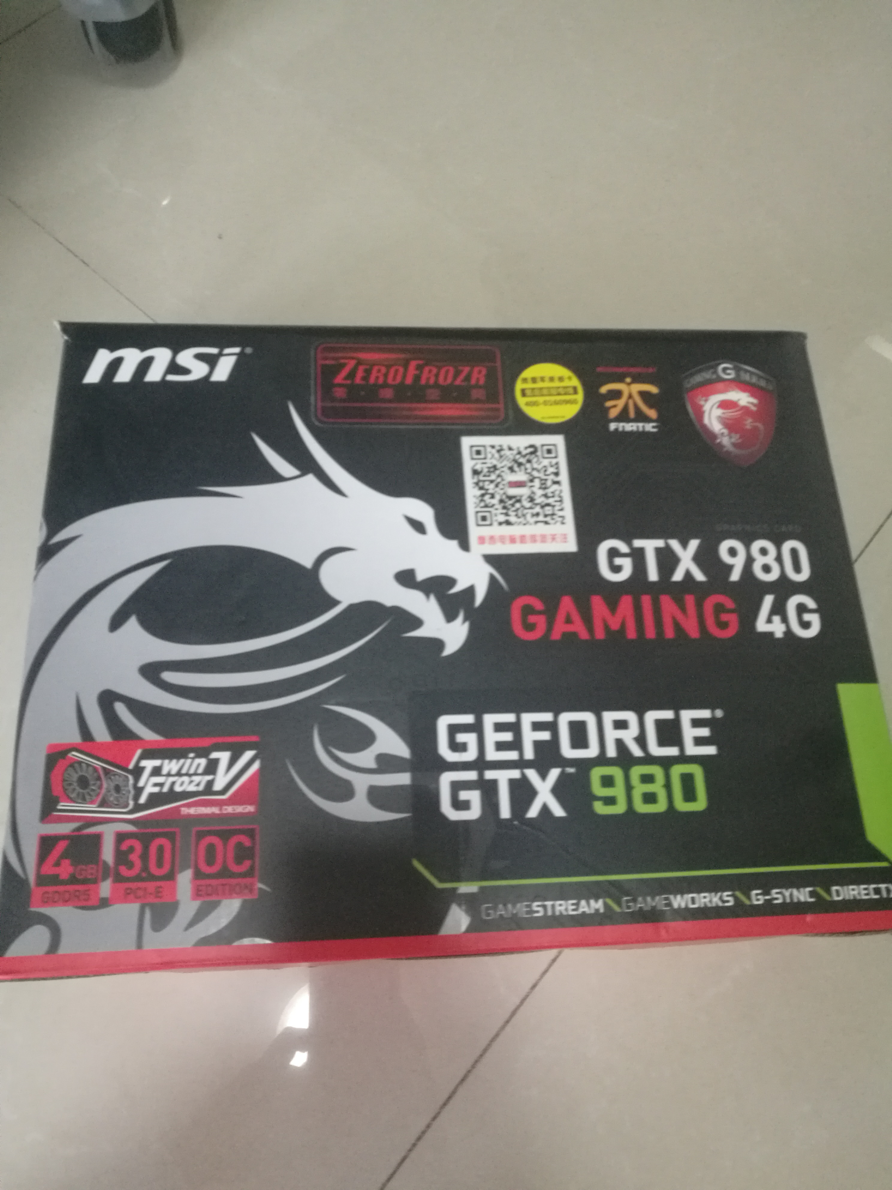 电脑硬件1800出一块红龙gtx980