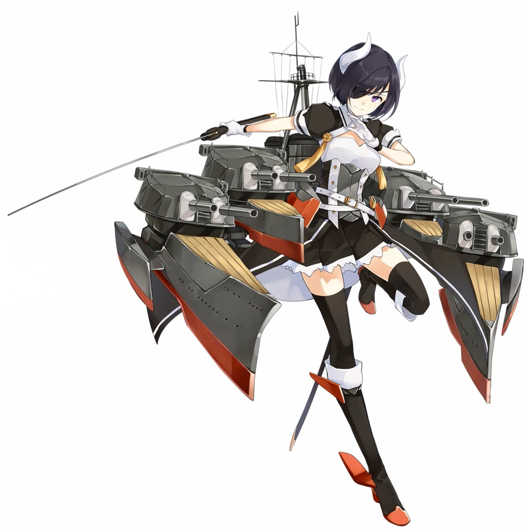 日服相关雾岛新旧立绘对比