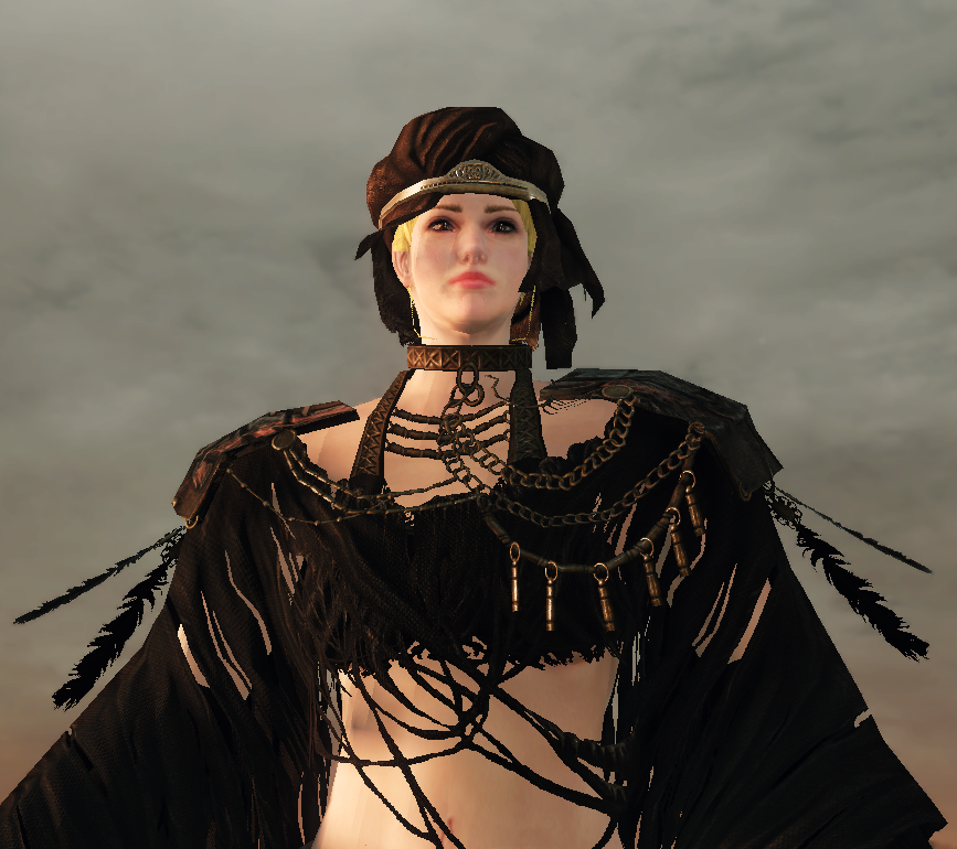 总觉得沙之咒术师的衣服缺点含蓄美