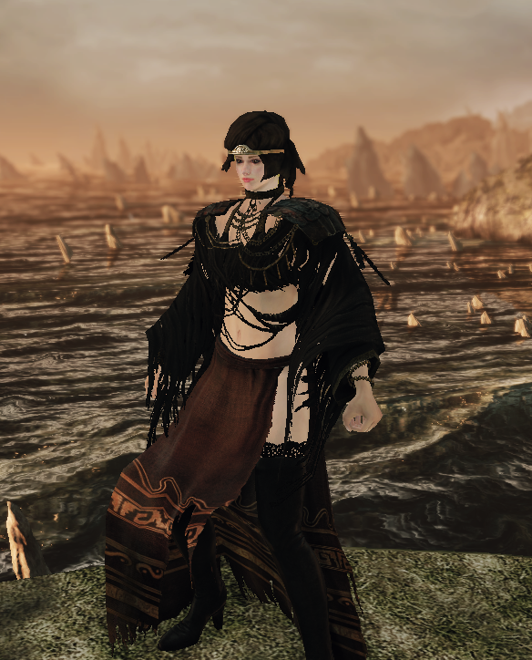 总觉得沙之咒术师的衣服缺点含蓄美