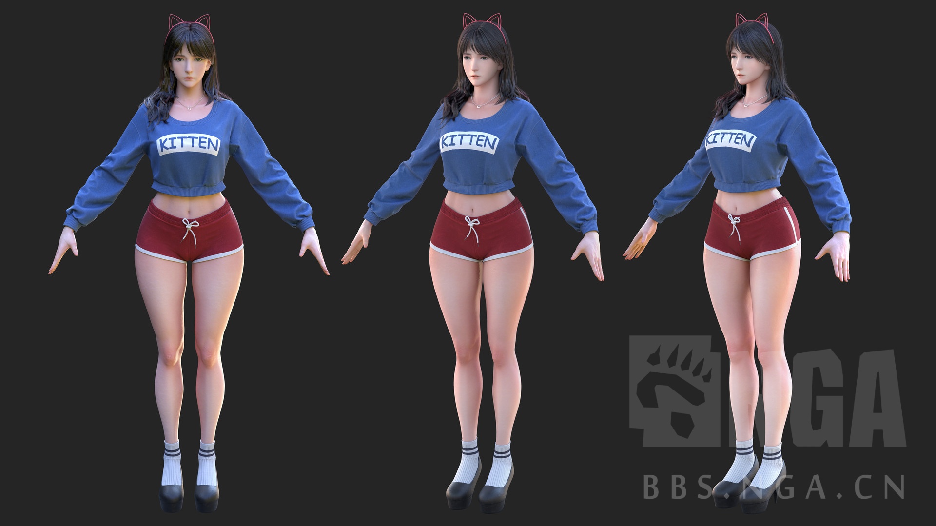 魔兽人类女新模型