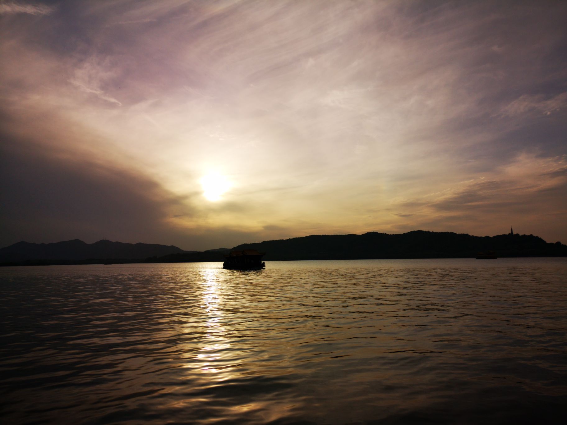 p20p昨天下午西湖边瞎拍分享