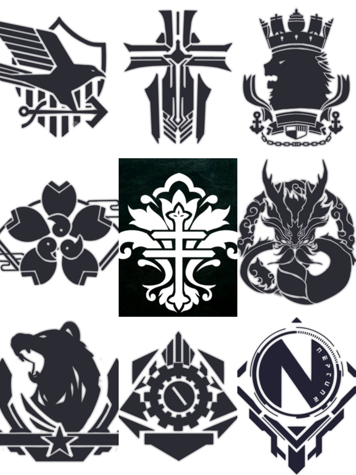 失智魔方不知不觉碧蓝已经有九个阵营了啊