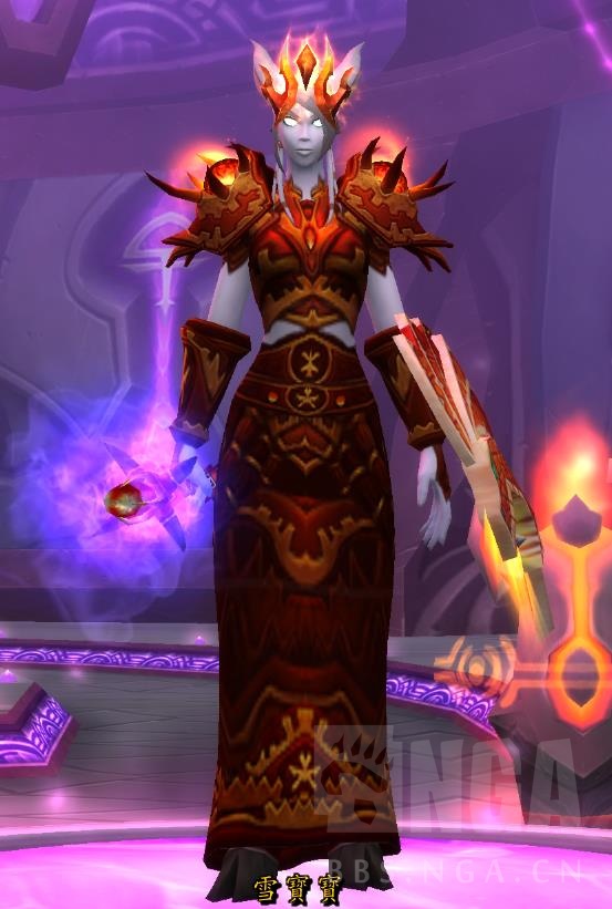 求女德莱尼萨满t3幻化的实际图