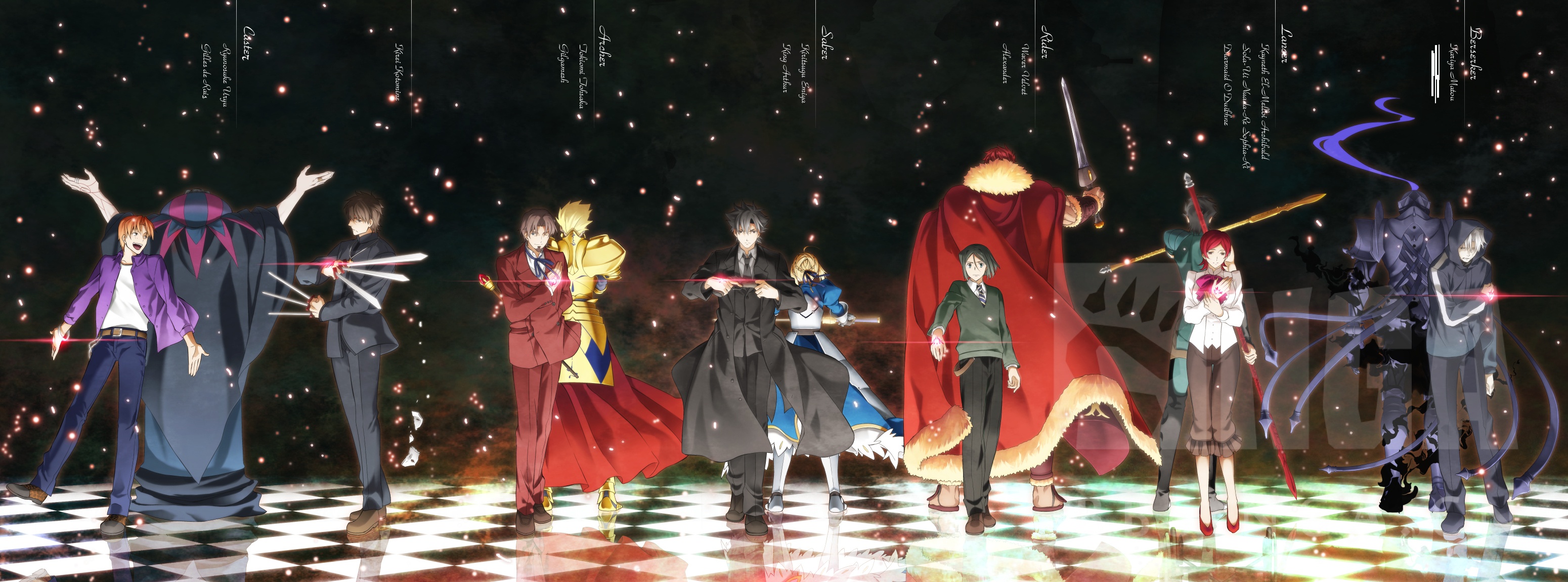 [提问求助] [艺术审美e-] 为了安利伸手向各位求一波fatezero的群像图