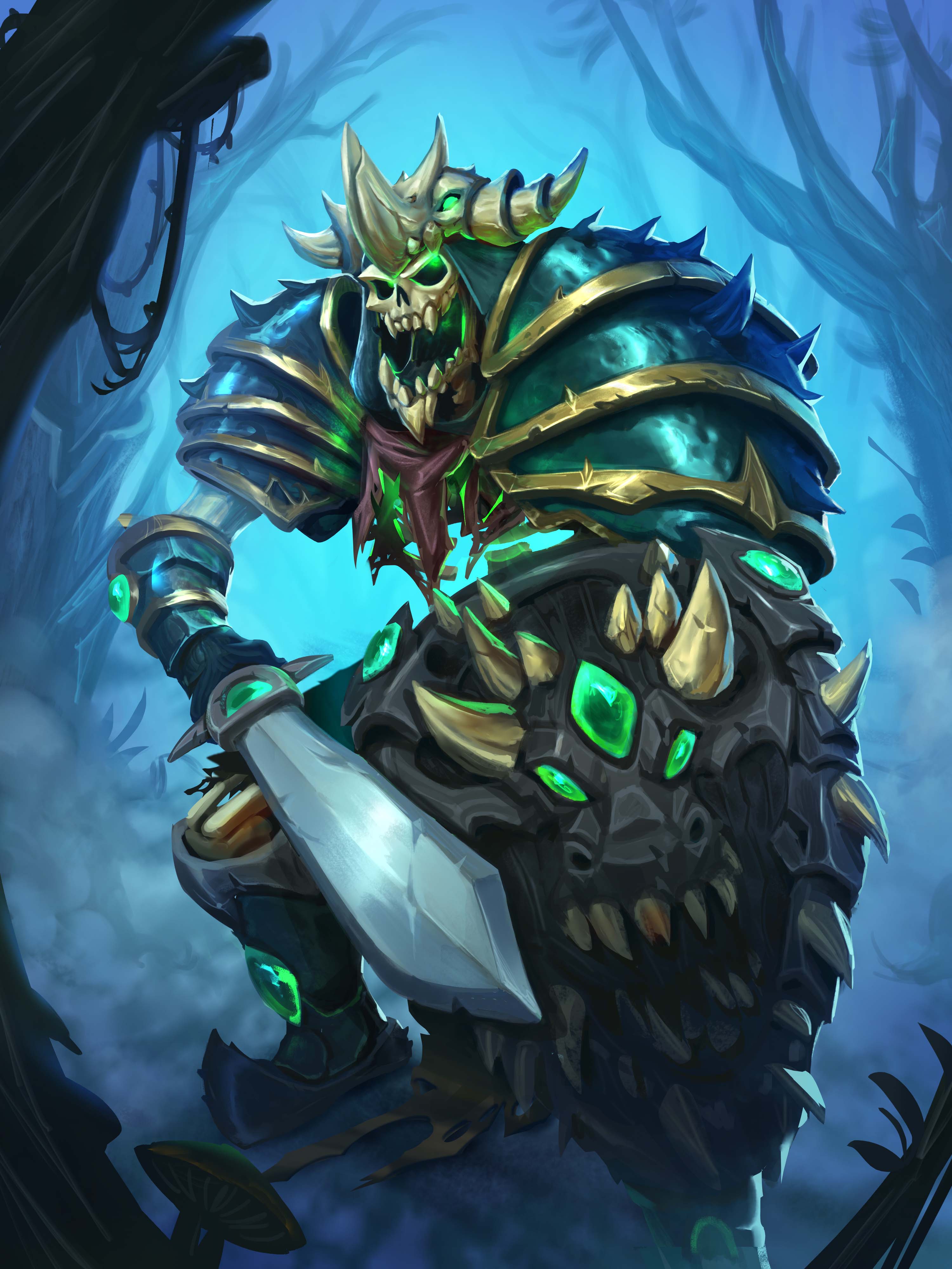 女巫森林卡牌原画分享