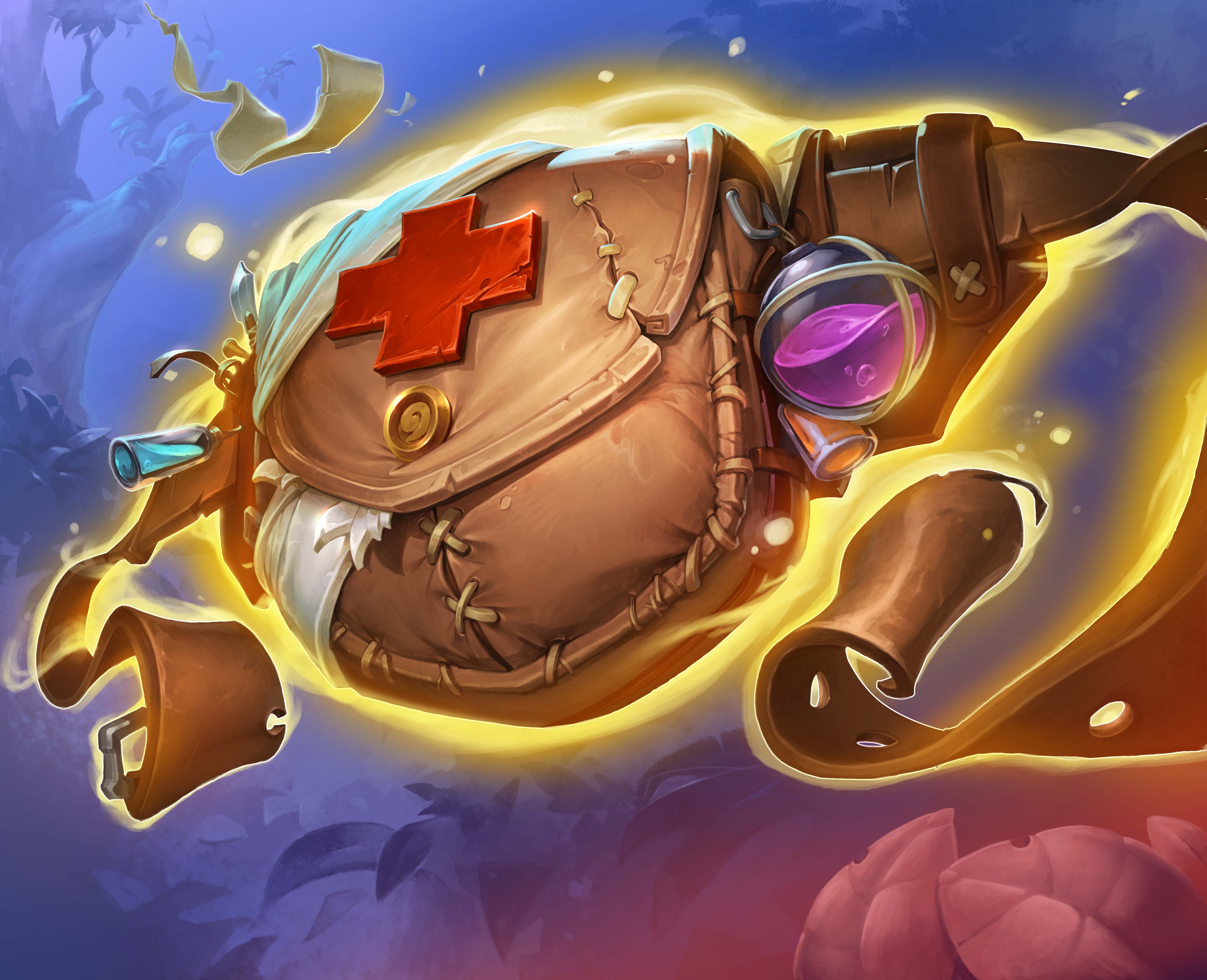 炉石传说 女巫森林卡牌原画分享