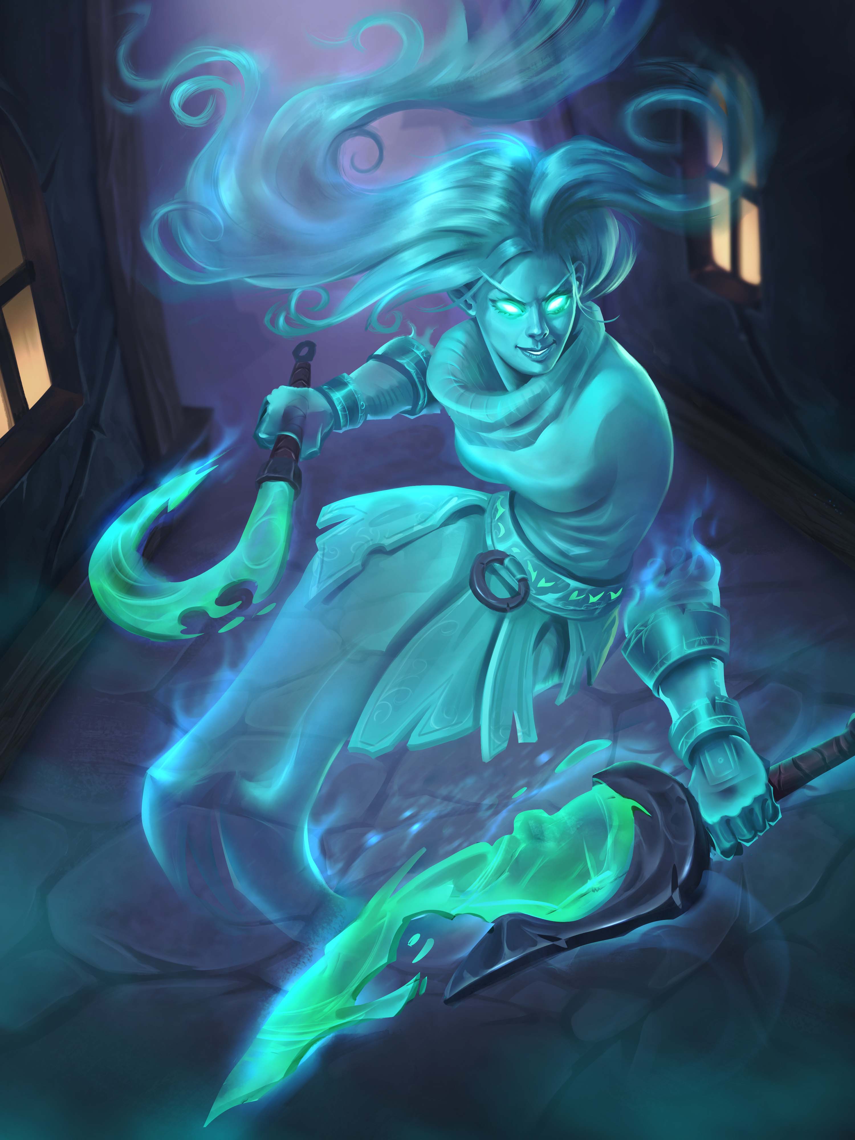 女巫森林卡牌原画分享