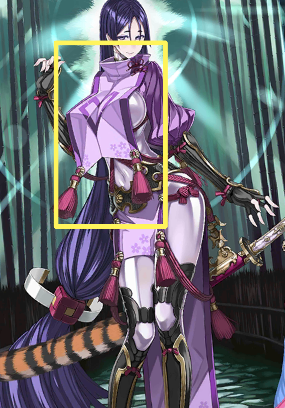 提问求助赖光妈妈的卡面问题