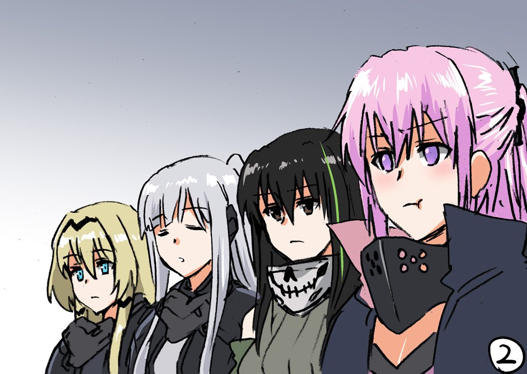 傻吊抛瓦韩语注意模仿忤逆小队的ar15的军宅指挥官的小漫画