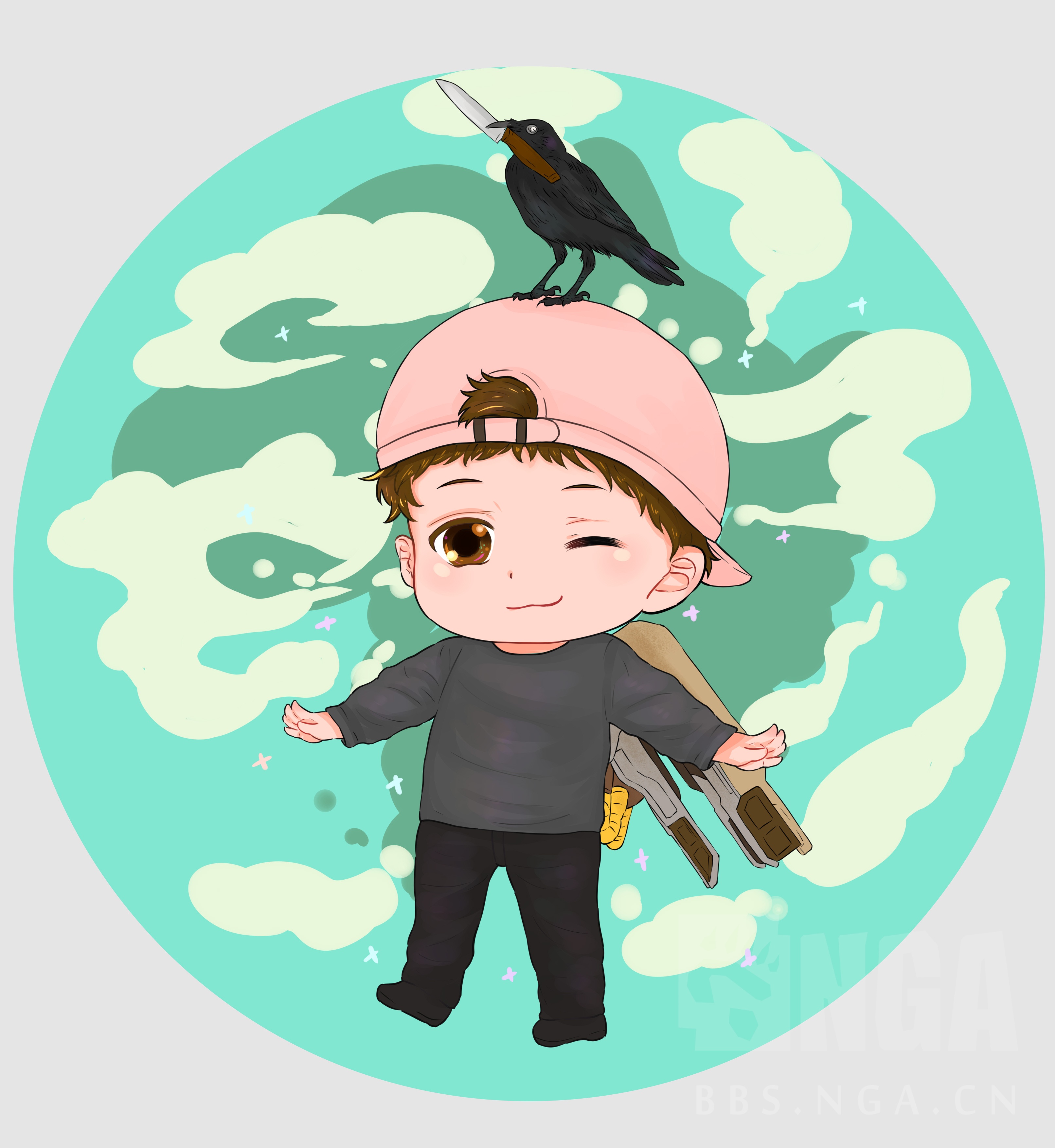 绘画作品owl同人作品休斯顿中心角斗士龙之队