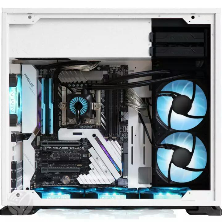 迎广101着机箱配合强力风扇抽风岂不是和垂直风道差不多