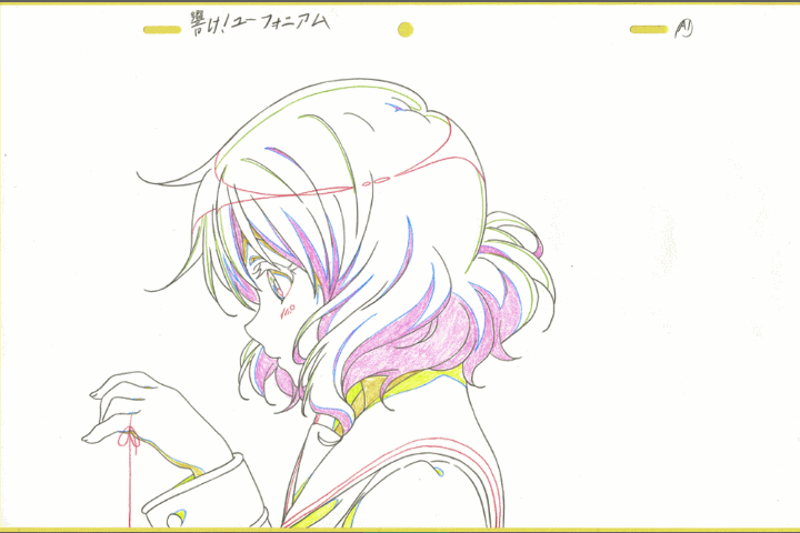 [en taro kyoani][晒一下] 再访木幡 京shop   手绘原画稿   安利