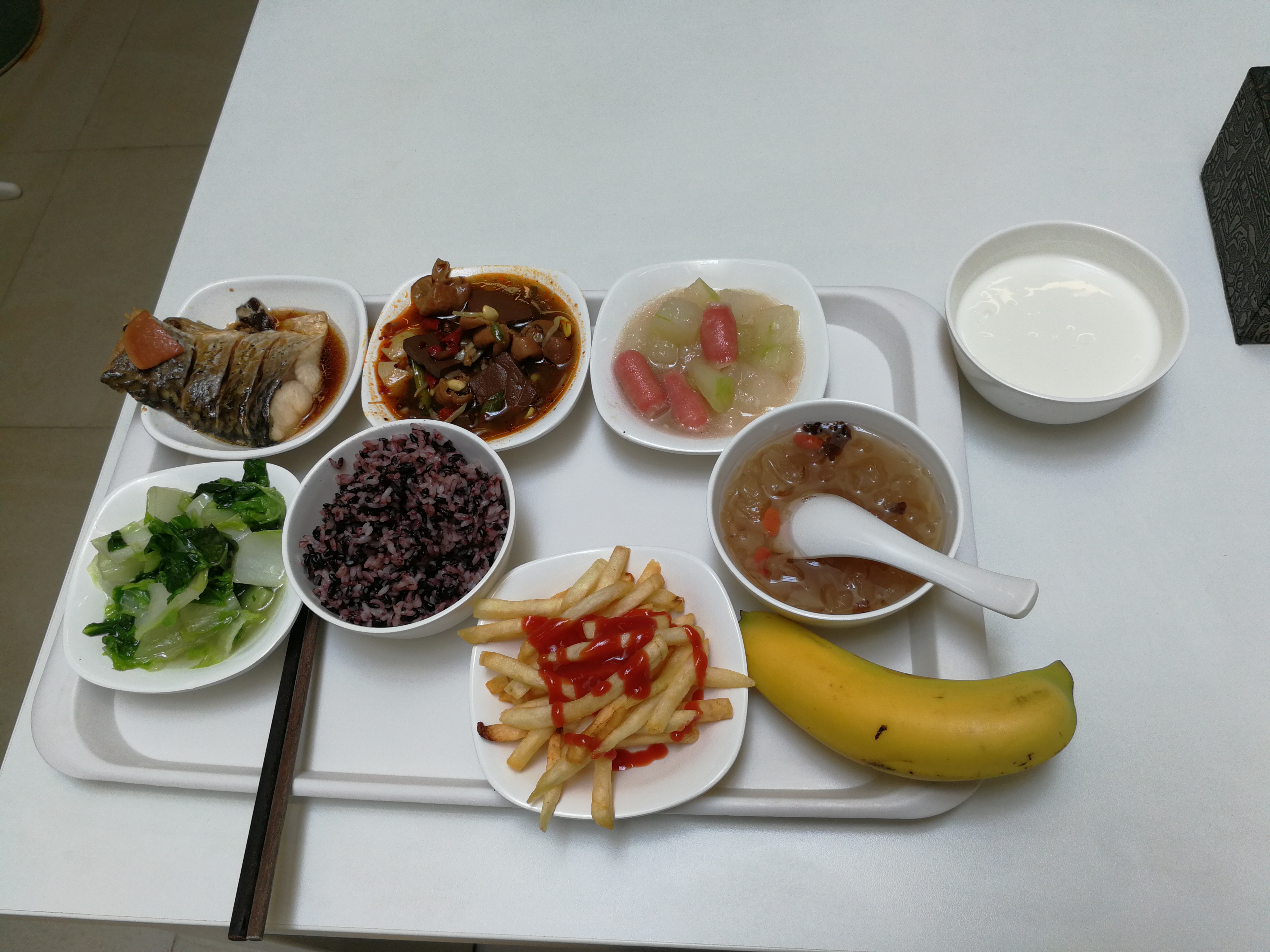 大家来晒下单位食堂伙食