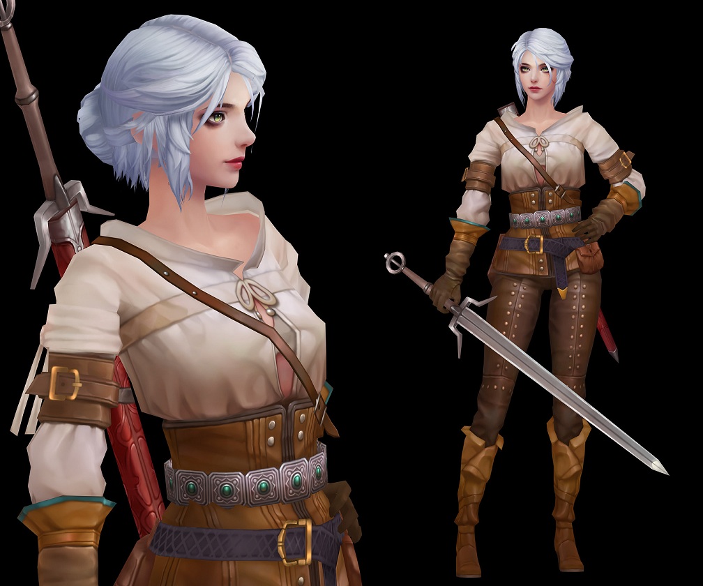 吐槽发现韩国3d游戏和日本3d游戏人物建模一个很有意思的区别