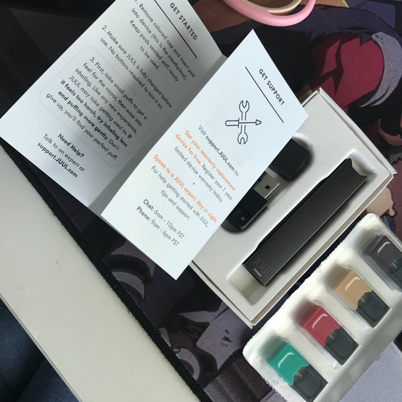 juul电子烟有大神帮忙看一下是不是真的么