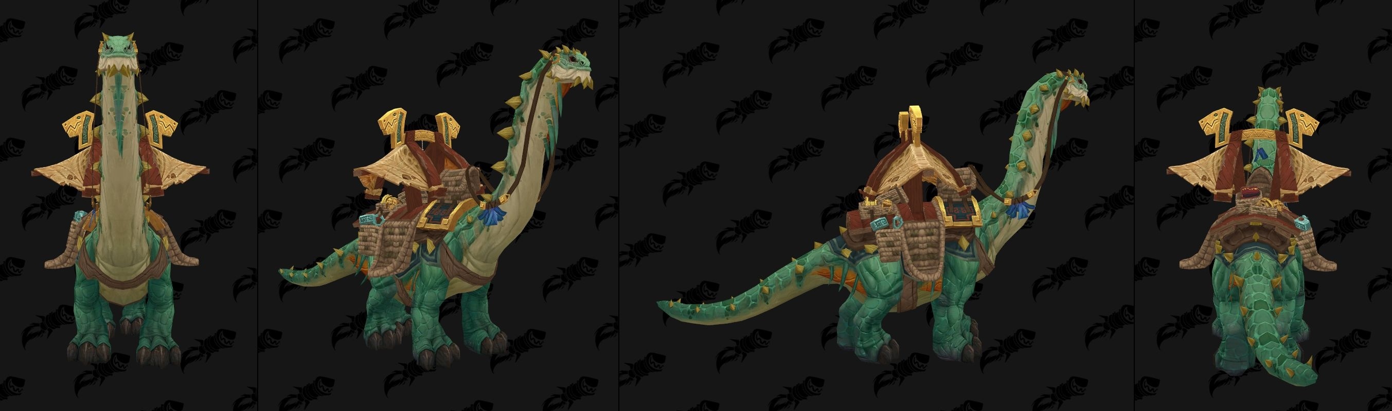 [bfa beta] 史上最贵陆地坐骑 - 雷龙(售价500万g)