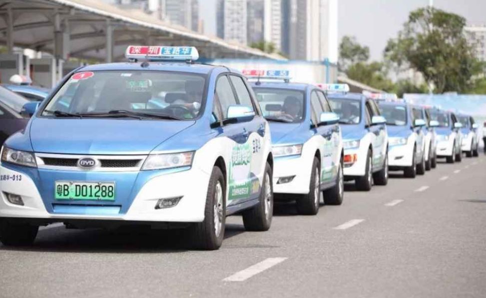 今年底深圳出租车将实现100纯电动化