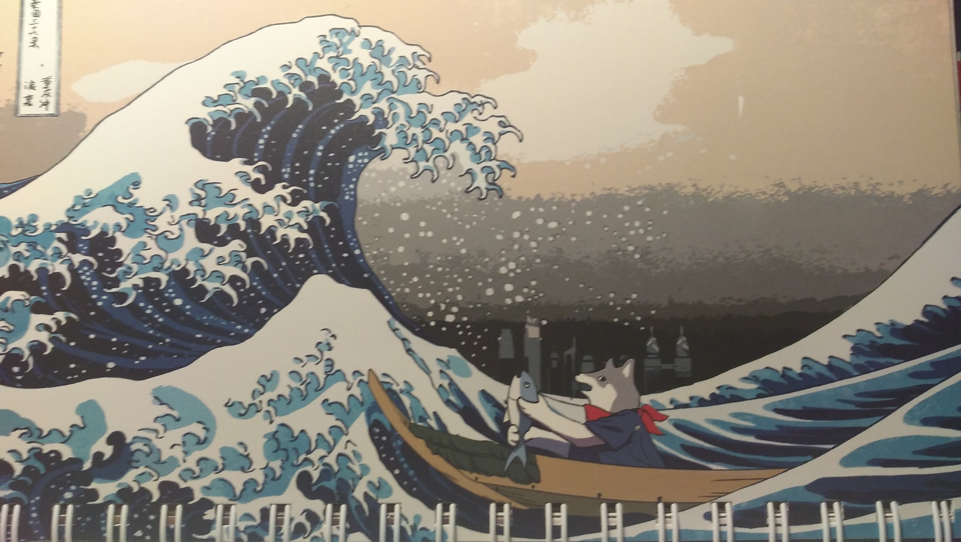 神奈川冲浪里壁纸4k图片