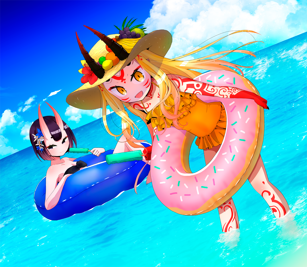 [开演之时] [厨力放出a] [艺术审美e-]泳装茨木不了解一下吗?