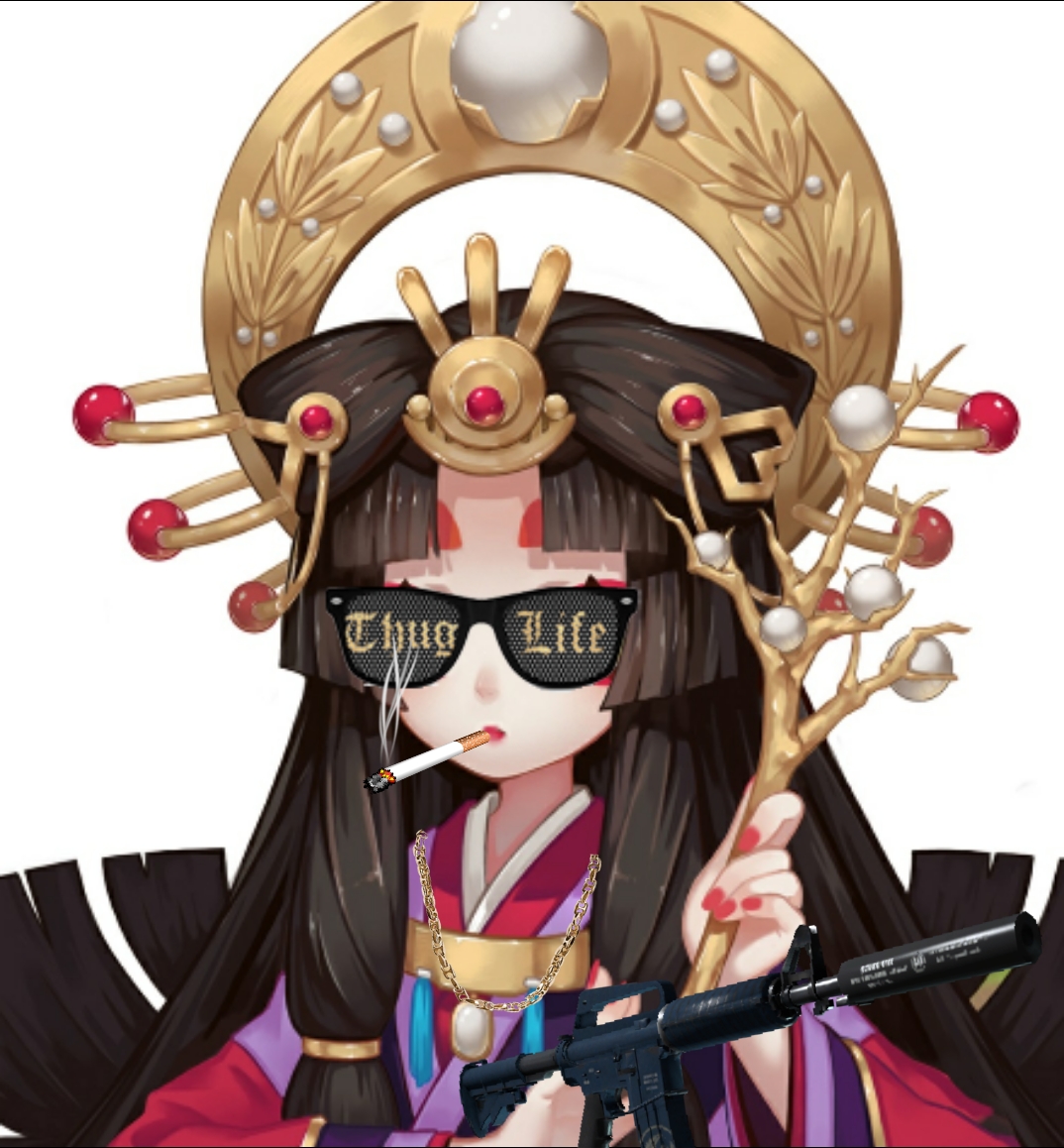 阴阳师 阴阳师互助招募 有大佬有呢个花鸟卷带墨镜的头像吗我好想要啊