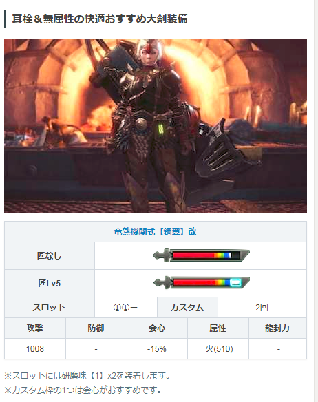 日文网站看到的大剑配搭 哪位兄dei给看看防具是什么 Nga玩家社区