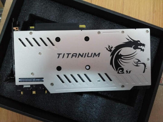 电脑硬件继续出出个微星gtx1070ti钛金龙